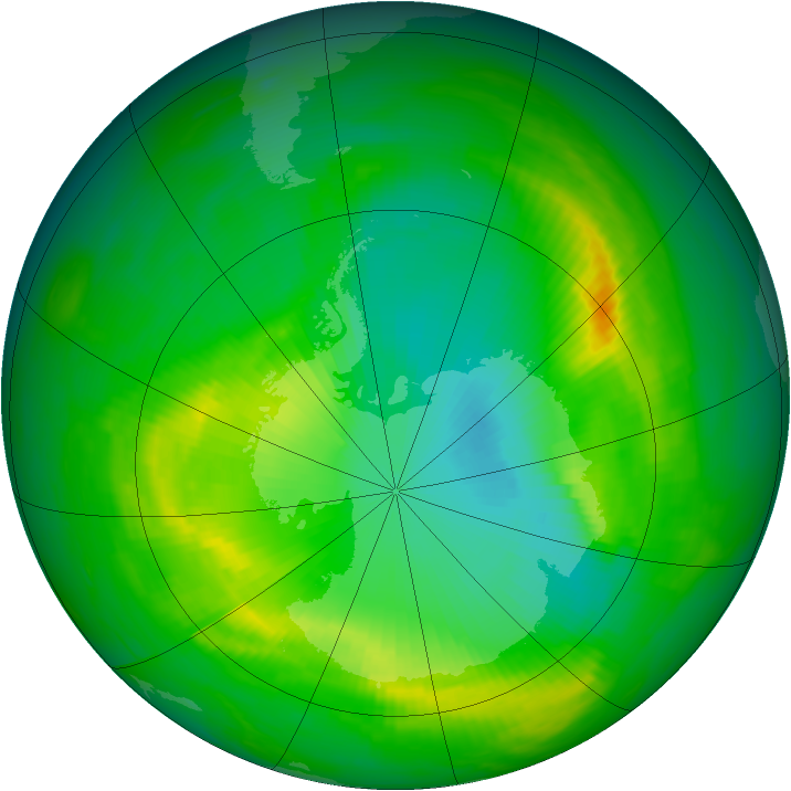 Ozone Map 1979-11-16